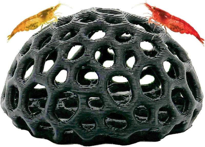 CTWPets Store Shrimp Dome Hide - Aquarium Cherry Shrimp Hide - Cherry Shimpe Hide (Black) - Image 1